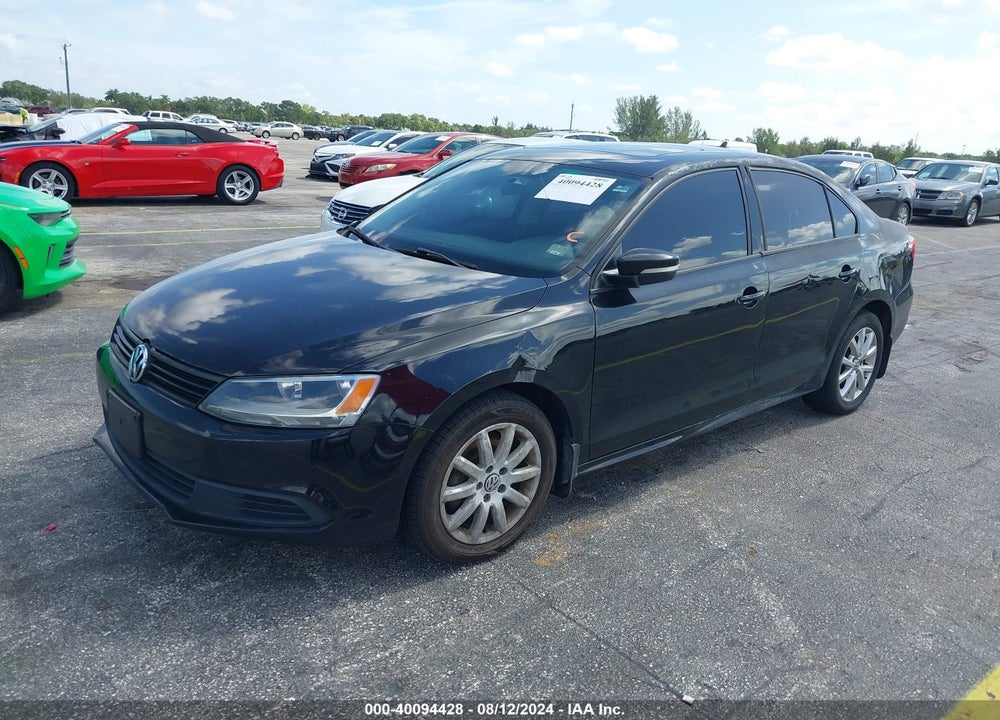 2012 VOLKSWAGEN JETTA 2.5L SE VIN: 3VWDP7AJXCM318851