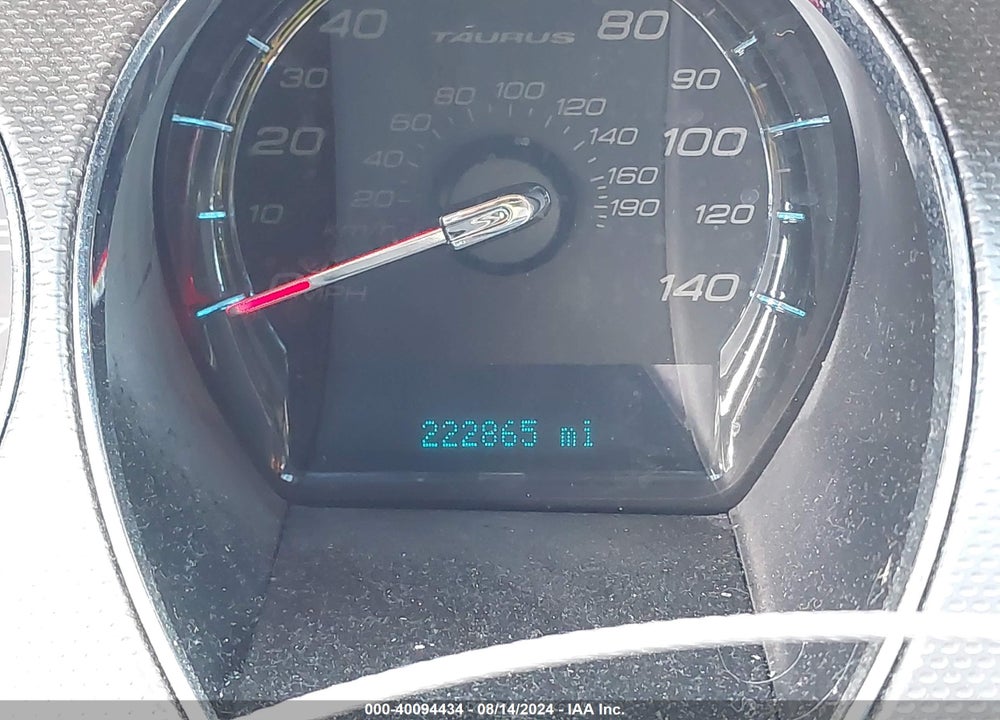 2012 FORD TAURUS SEL VIN: 1FAHP2EW0CG143328