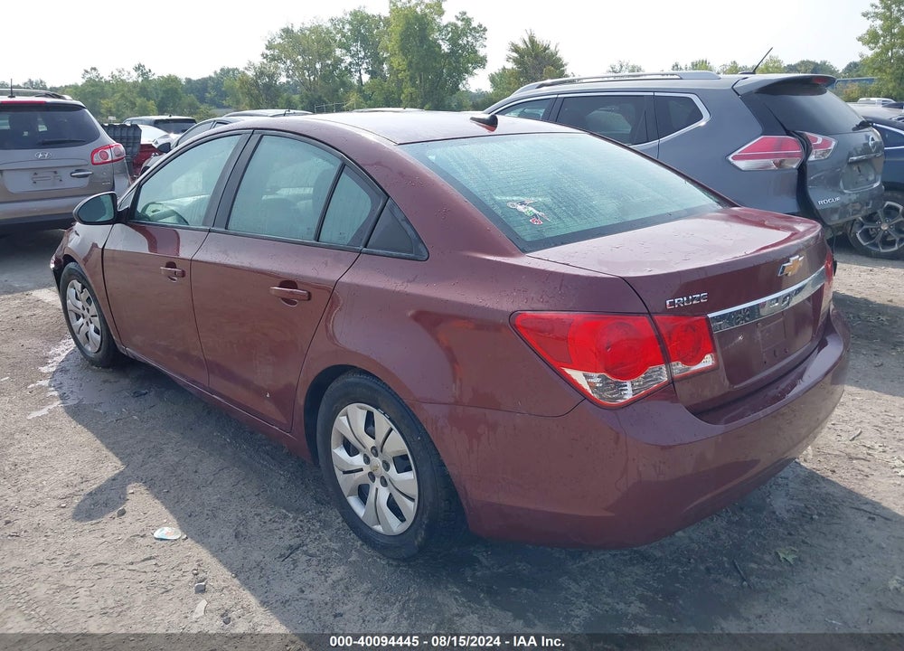 2013 CHEVROLET CRUZE LS AUTO VIN: 1G1PA5SH7D7118533