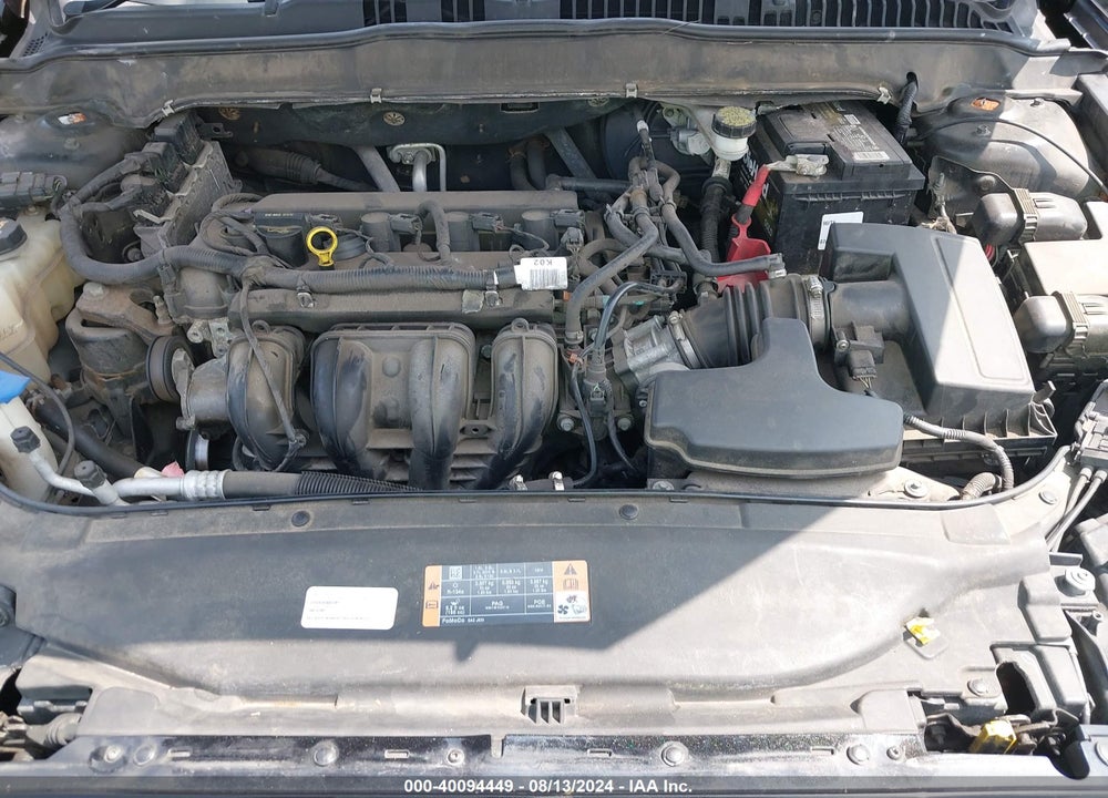 2013 FORD FUSION SE VIN: 3FA6P0H74DR280878
