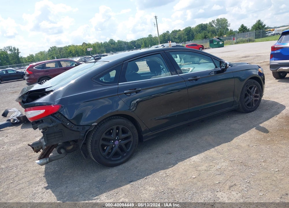 2013 FORD FUSION SE VIN: 3FA6P0H74DR280878