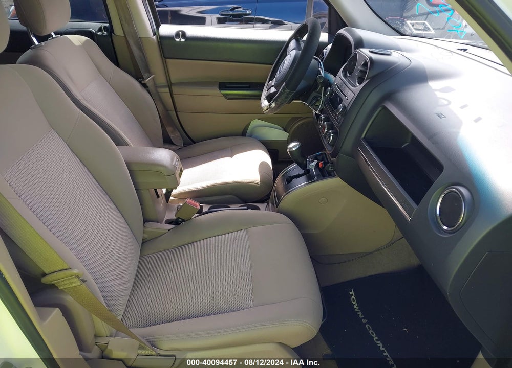 2012 JEEP PATRIOT LATITUDE VIN: 1C4NJRFB7CD616047