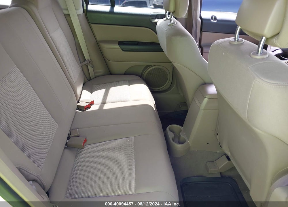 2012 JEEP PATRIOT LATITUDE VIN: 1C4NJRFB7CD616047