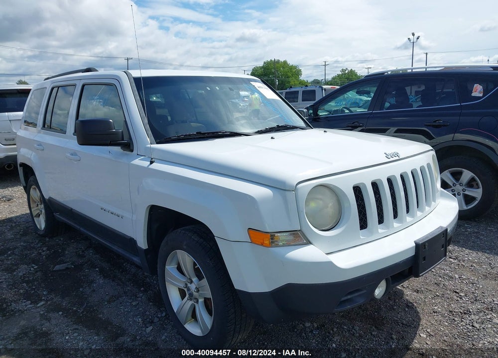 2012 JEEP PATRIOT LATITUDE VIN: 1C4NJRFB7CD616047