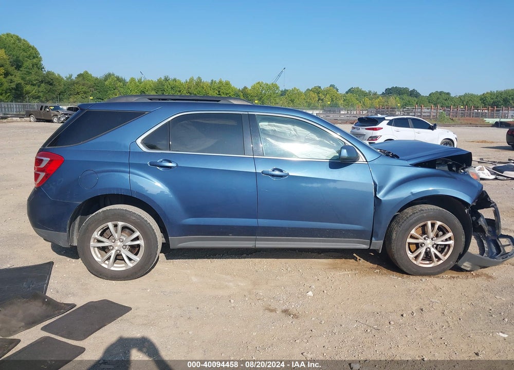 2016 CHEVROLET EQUINOX VIN: 2GNALCEK9G6236498