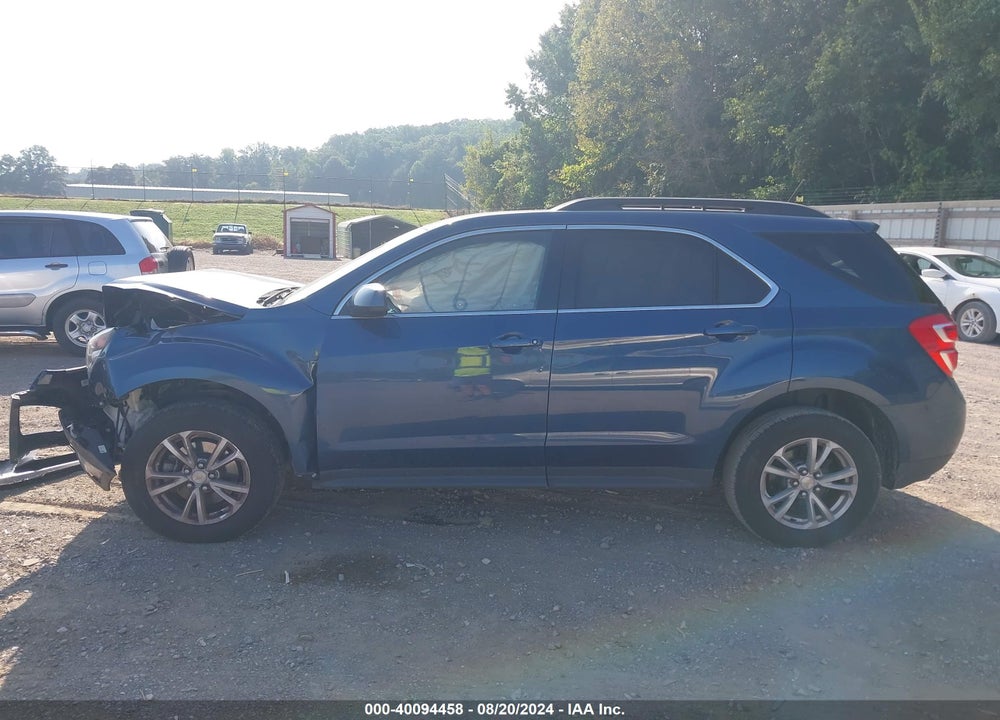 2016 CHEVROLET EQUINOX VIN: 2GNALCEK9G6236498