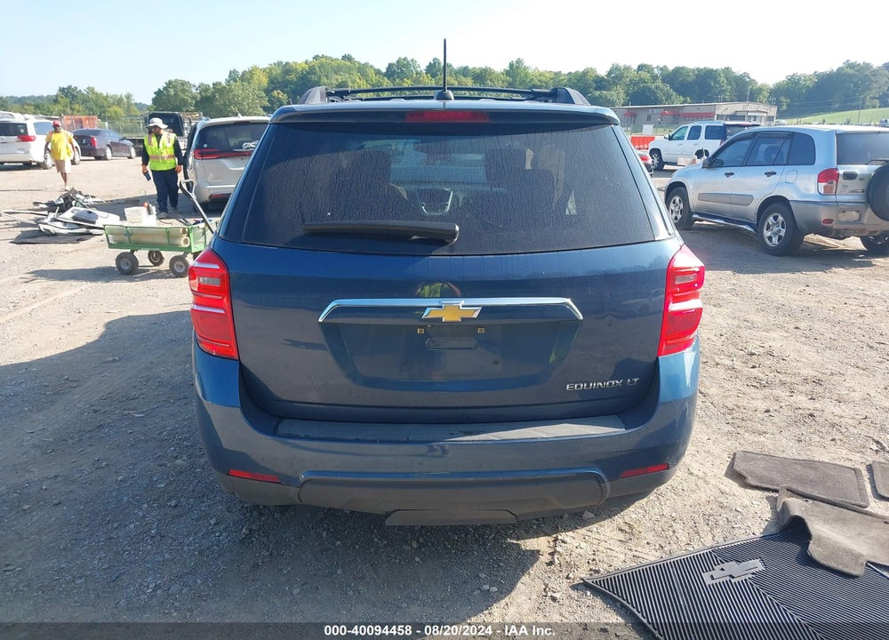 2016 CHEVROLET EQUINOX VIN: 2GNALCEK9G6236498
