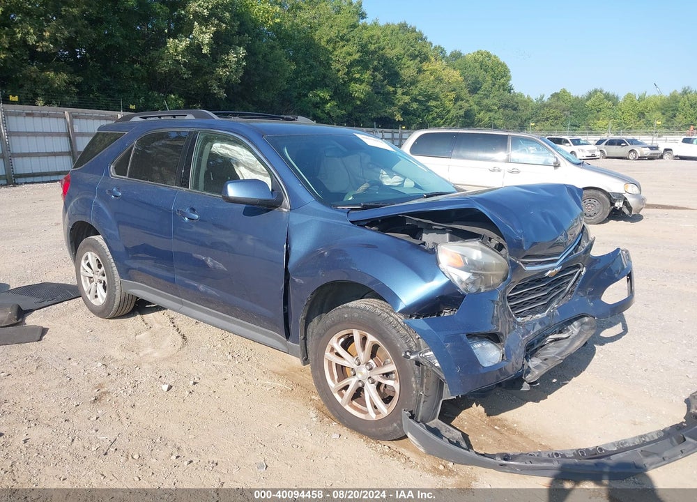 2016 CHEVROLET EQUINOX VIN: 2GNALCEK9G6236498