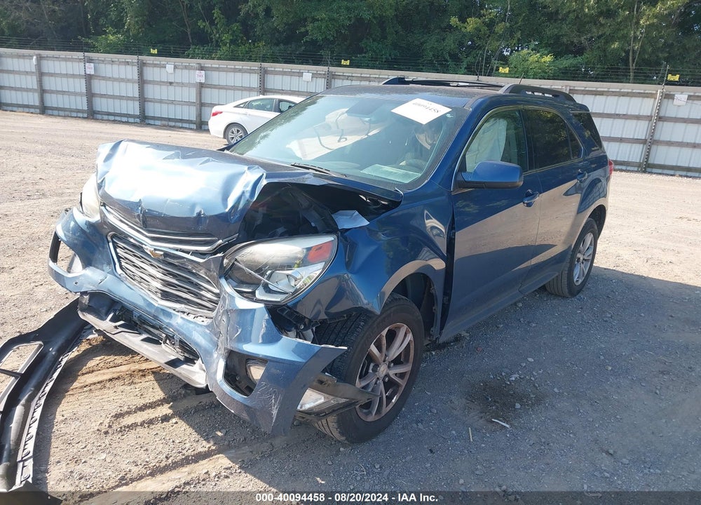2016 CHEVROLET EQUINOX VIN: 2GNALCEK9G6236498