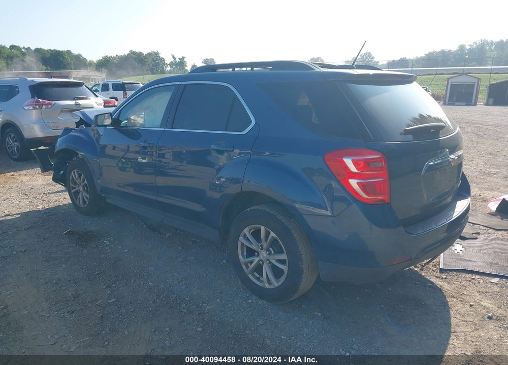 2016 CHEVROLET EQUINOX VIN: 2GNALCEK9G6236498