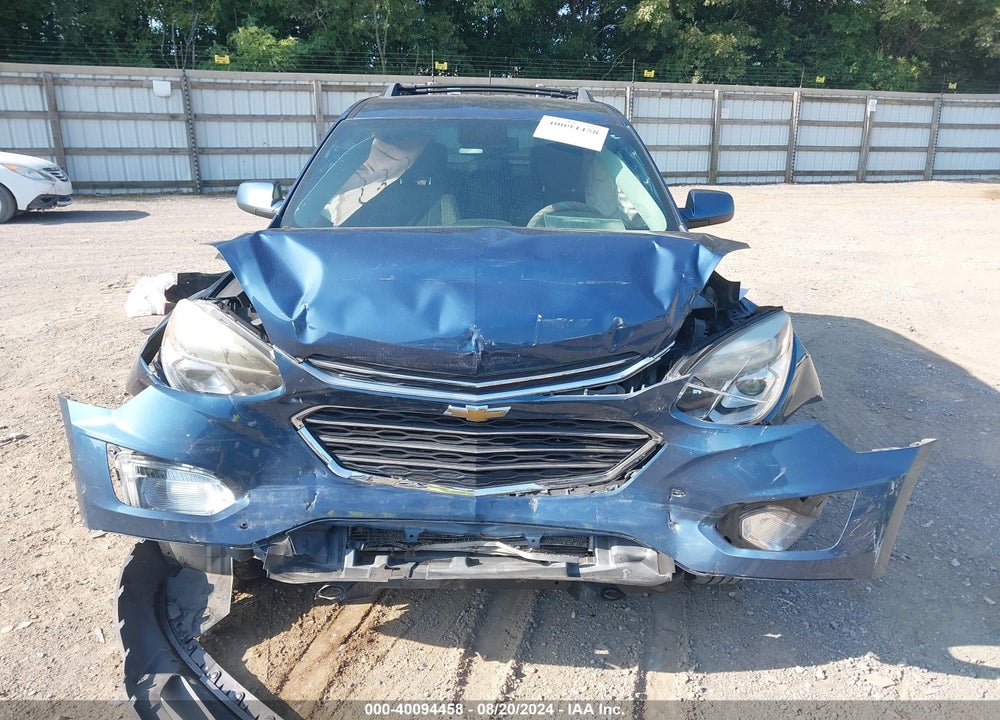 2016 CHEVROLET EQUINOX VIN: 2GNALCEK9G6236498