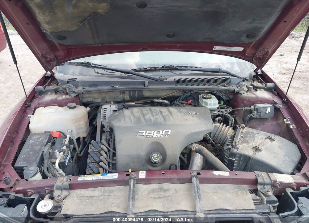 2001 PONTIAC BONNEVILLE SLE VIN: 1G2HY54K814193095