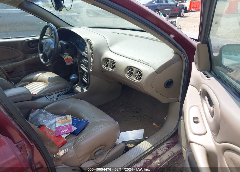 2001 PONTIAC BONNEVILLE SLE VIN: 1G2HY54K814193095