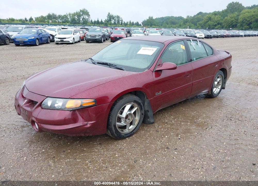 2001 PONTIAC BONNEVILLE SLE VIN: 1G2HY54K814193095