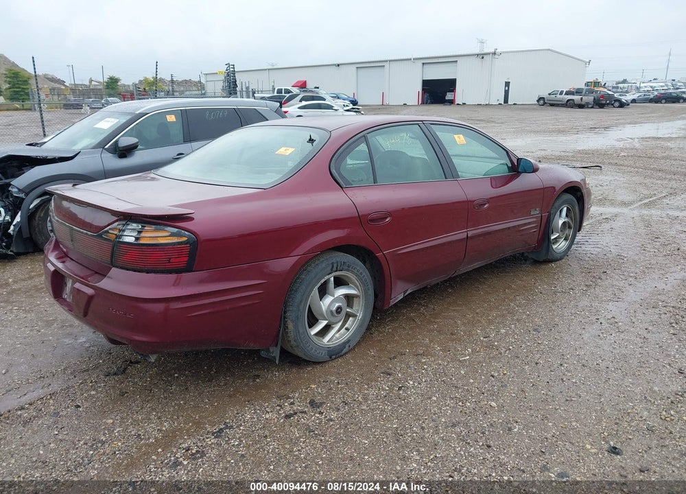 2001 PONTIAC BONNEVILLE SLE VIN: 1G2HY54K814193095