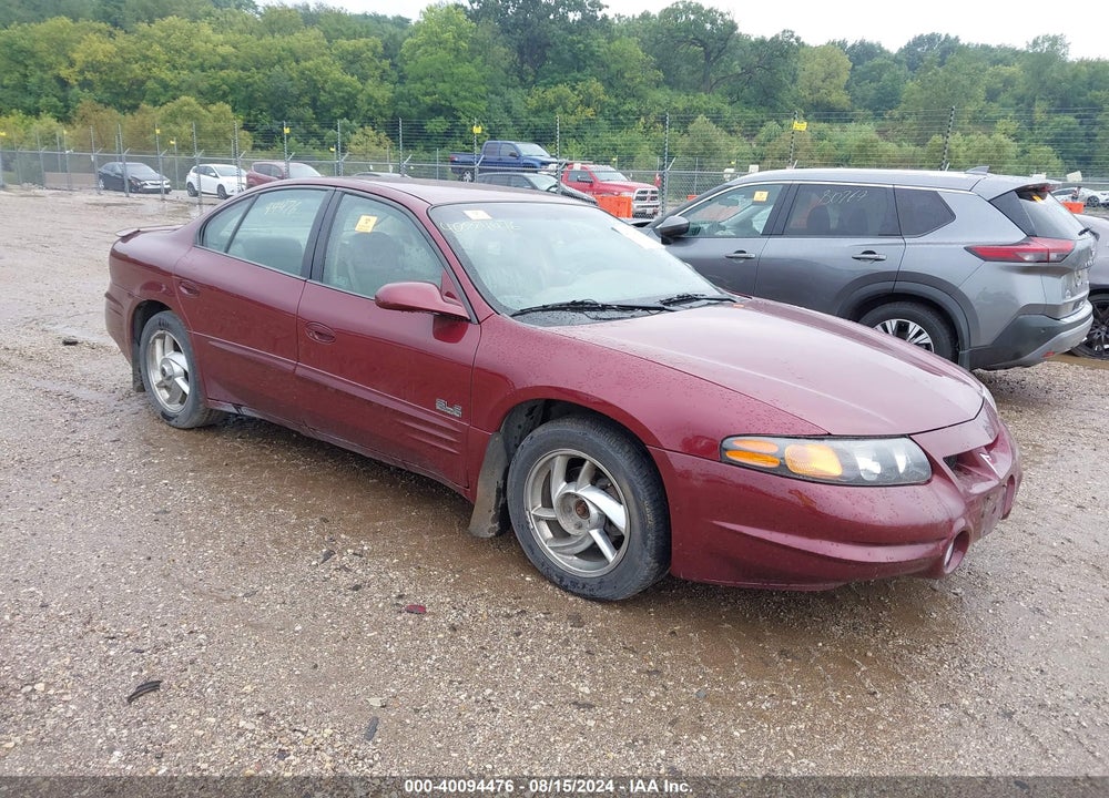 2001 PONTIAC BONNEVILLE SLE VIN: 1G2HY54K814193095