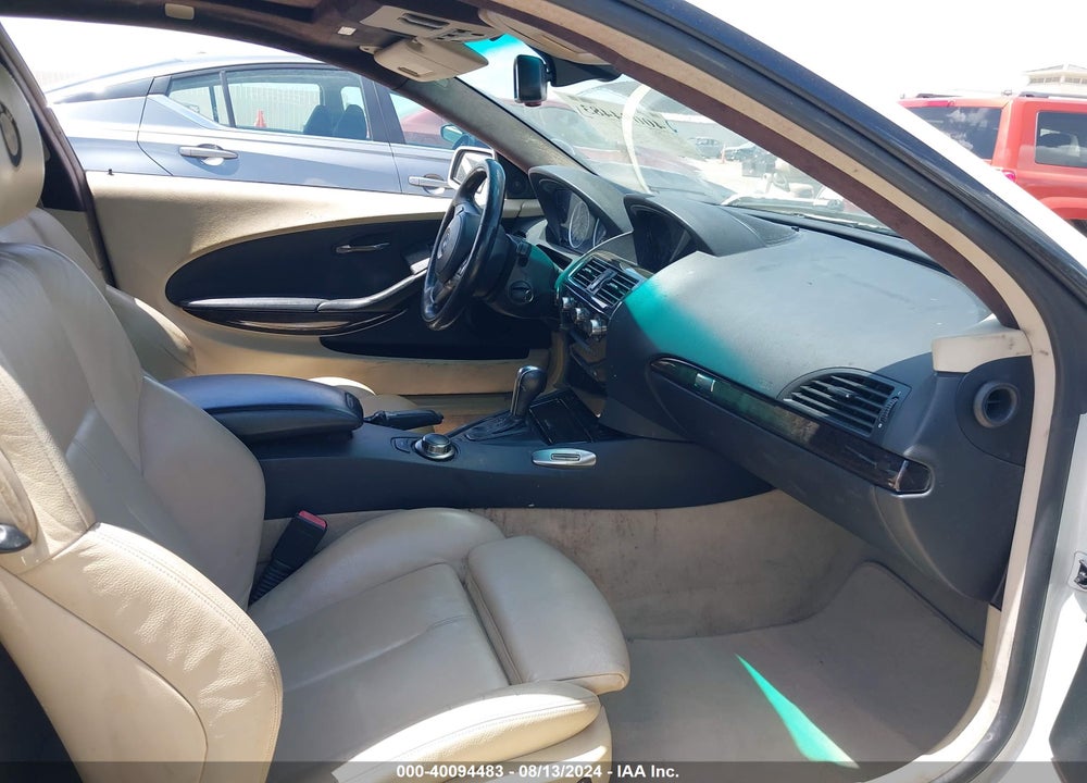2007 BMW 650I VIN: WBAEH13577CR52902