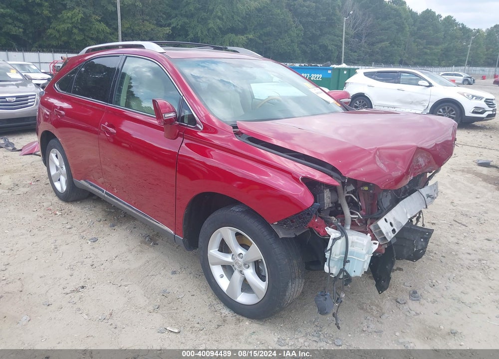 2010 LEXUS RX 350 VIN: 2T2ZK1BAXAC031983