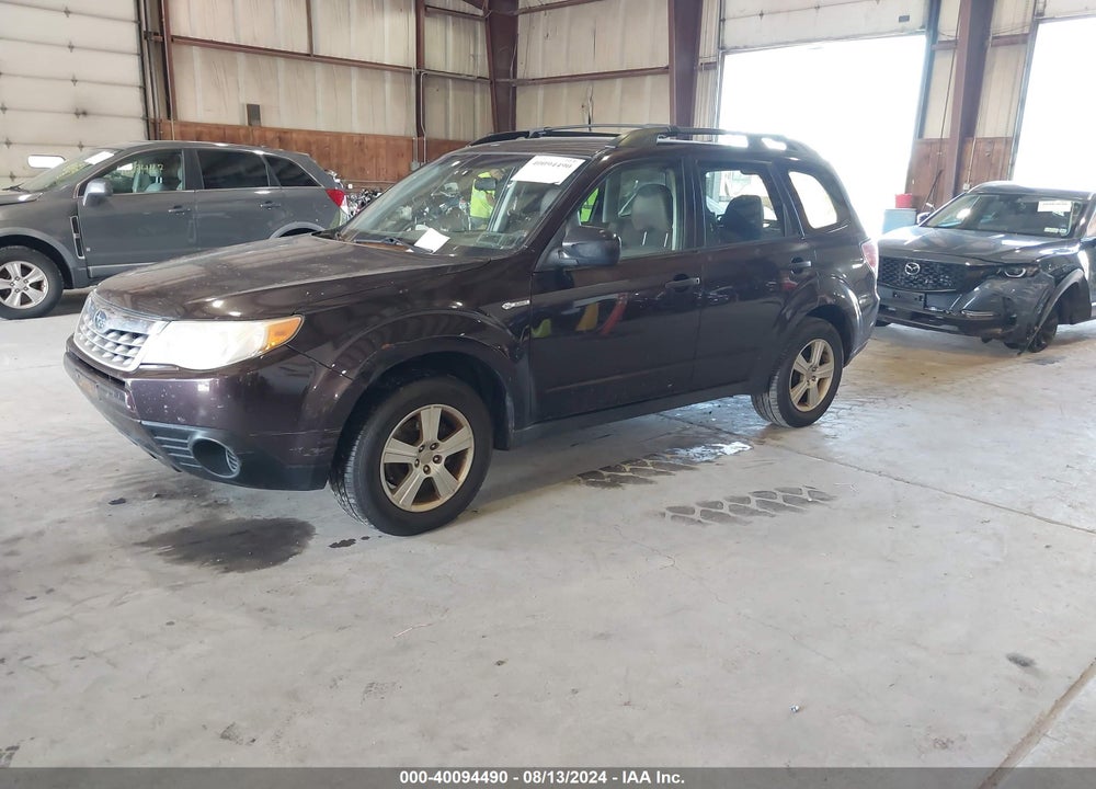 2013 SUBARU FORESTER VIN: JF2SHABC7DH400497