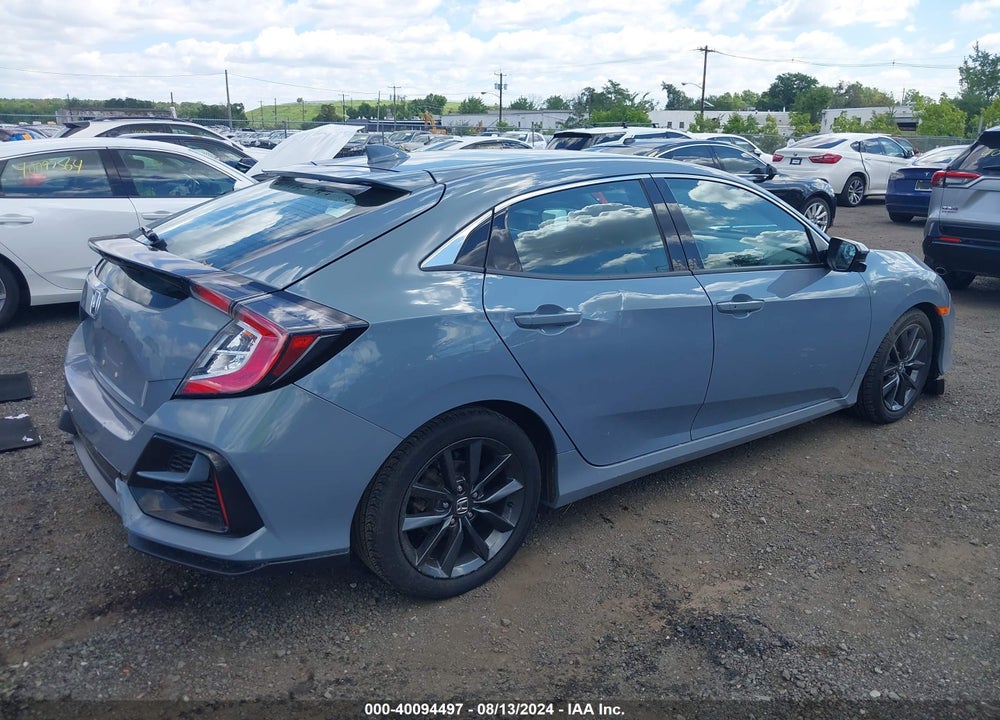 2020 HONDA CIVIC EX-L VIN: SHHFK7H81LU404811