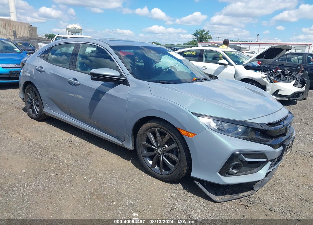 2020 HONDA CIVIC EX-L VIN: SHHFK7H81LU404811