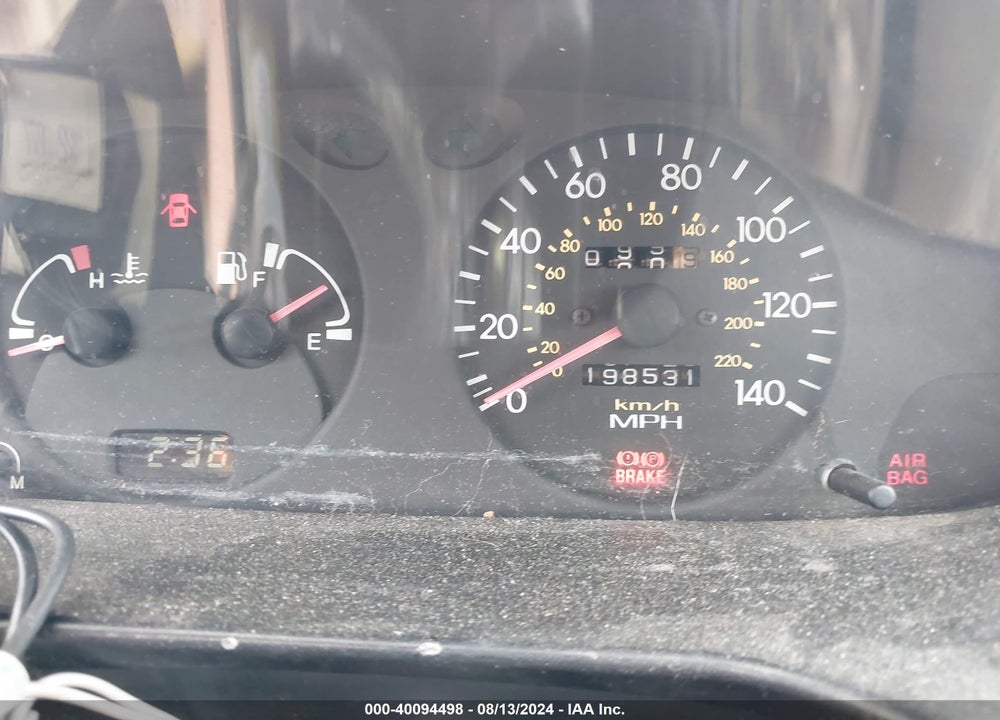 1999 HYUNDAI ELANTRA GL VIN: KMHJF25F6XU819377