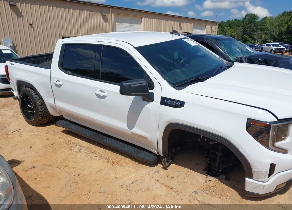 2022 GMC SIERRA 1500 4WD SHORT BOX ELEVATION WITH 3SB VIN: 3GTUUCED4NG543681
