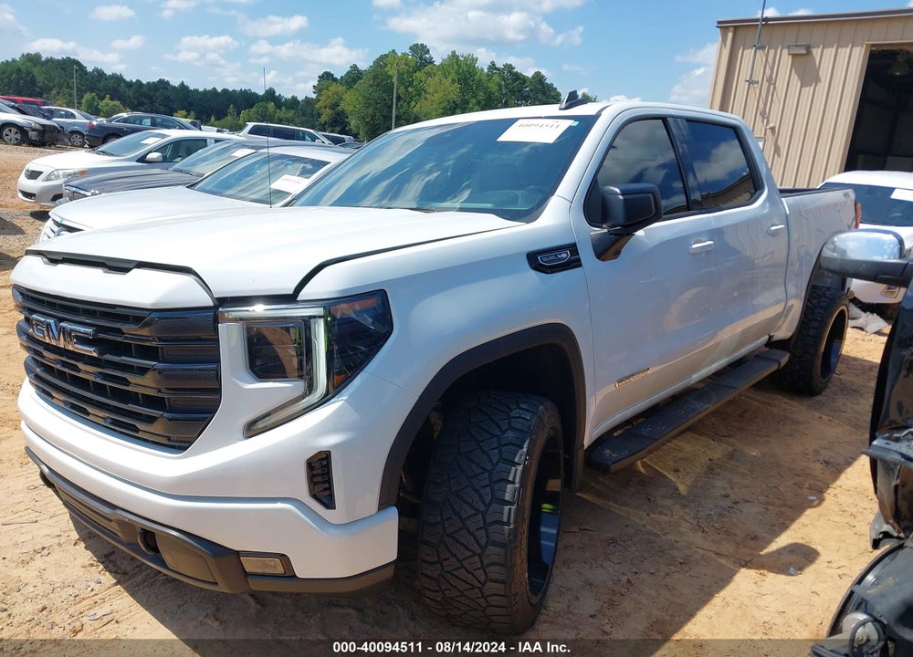 2022 GMC SIERRA 1500 4WD SHORT BOX ELEVATION WITH 3SB VIN: 3GTUUCED4NG543681