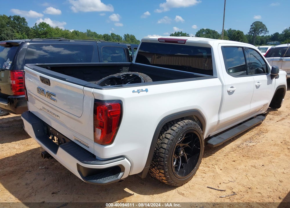 2022 GMC SIERRA 1500 4WD SHORT BOX ELEVATION WITH 3SB VIN: 3GTUUCED4NG543681