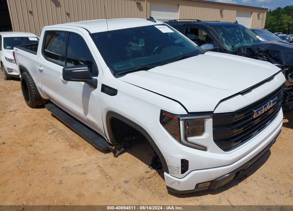 2022 GMC SIERRA 1500 4WD SHORT BOX ELEVATION WITH 3SB VIN: 3GTUUCED4NG543681
