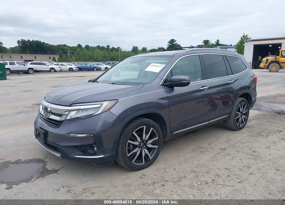 2020 HONDA PILOT AWD ELITE VIN: 5FNYF6H0XLB025261