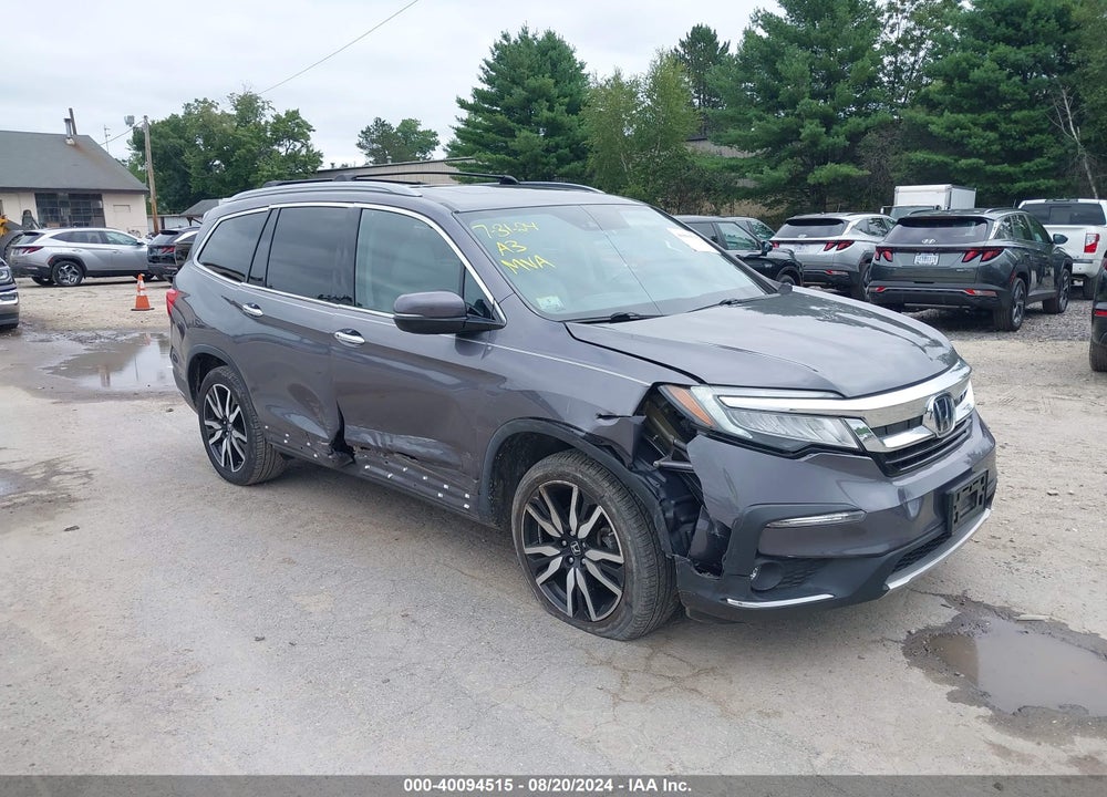2020 HONDA PILOT AWD ELITE VIN: 5FNYF6H0XLB025261