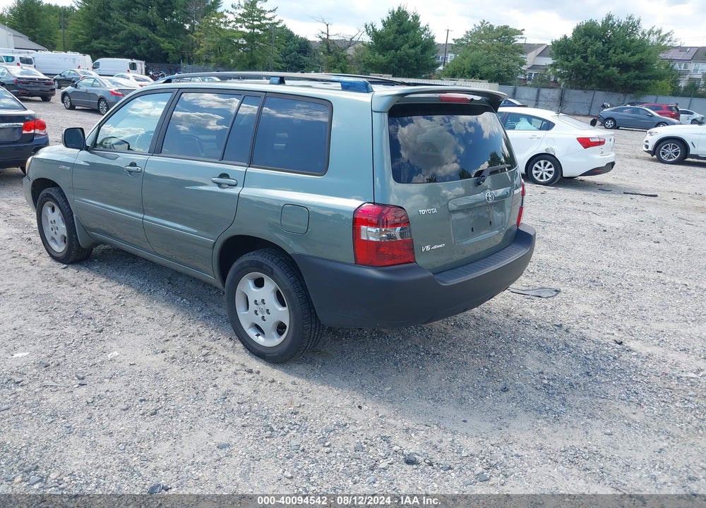 2006 TOYOTA HIGHLANDER LIMITED V6 VIN: JTEEP21A560153580