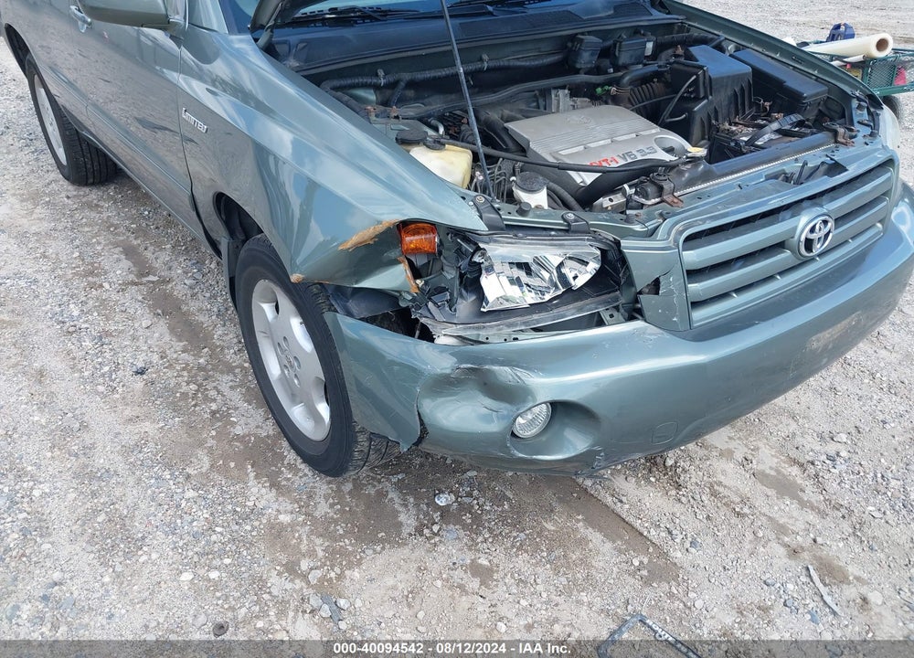 2006 TOYOTA HIGHLANDER LIMITED V6 VIN: JTEEP21A560153580