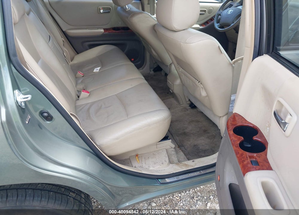 2006 TOYOTA HIGHLANDER LIMITED V6 VIN: JTEEP21A560153580