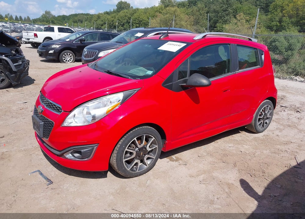 2015 CHEVROLET SPARK 2LT CVT VIN: KL8CF6S95FC763321