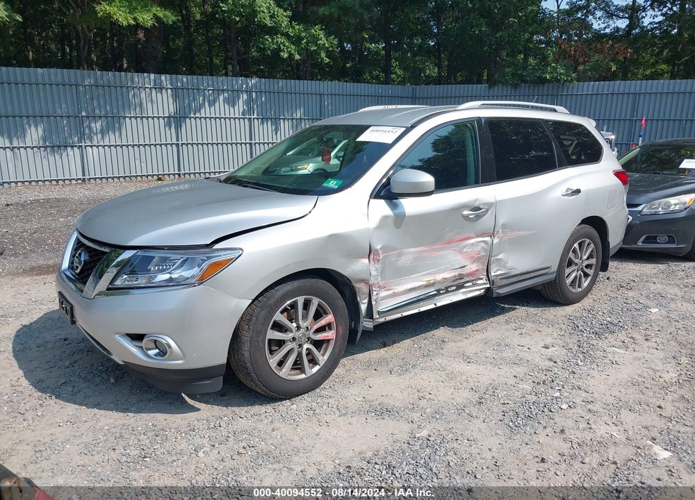 2014 NISSAN PATHFINDER SL VIN: 5N1AR2MM0EC611831