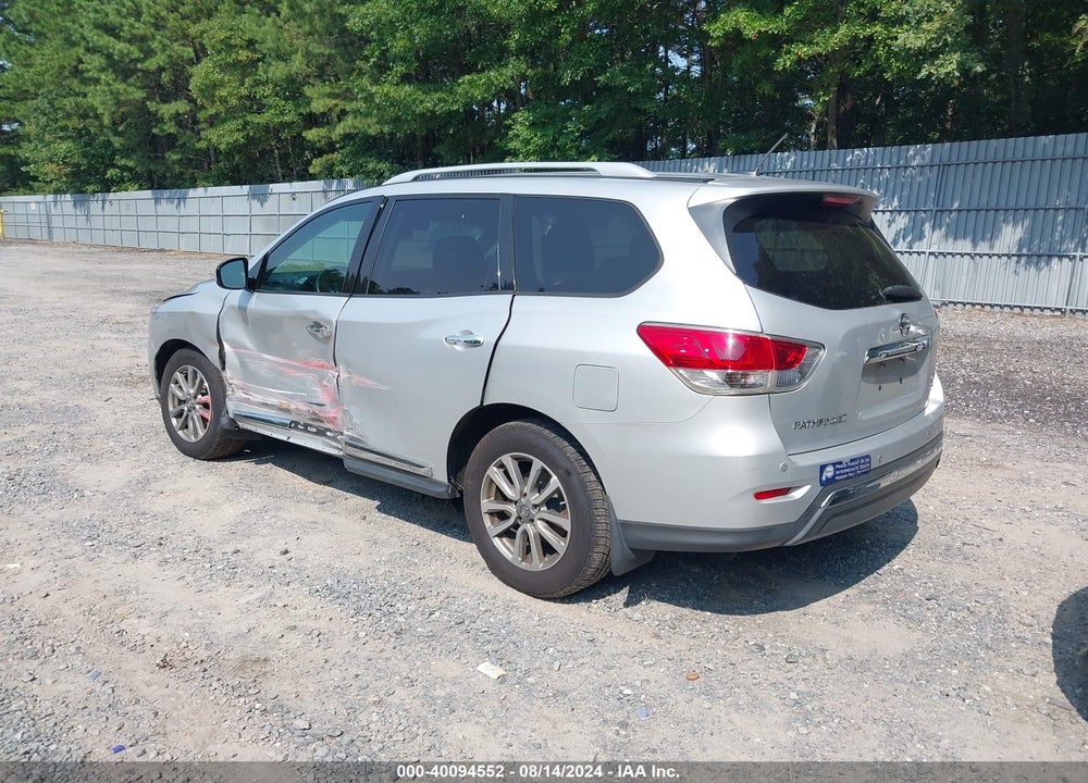 2014 NISSAN PATHFINDER SL VIN: 5N1AR2MM0EC611831