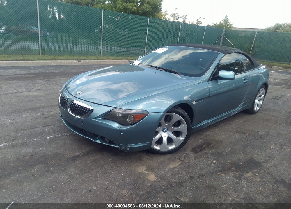 2007 BMW 650I VIN: WBAEK13517CN83519