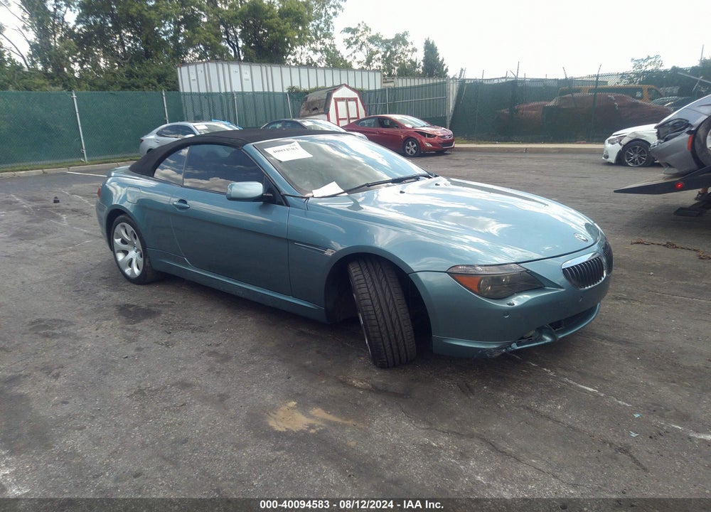 2007 BMW 650I VIN: WBAEK13517CN83519