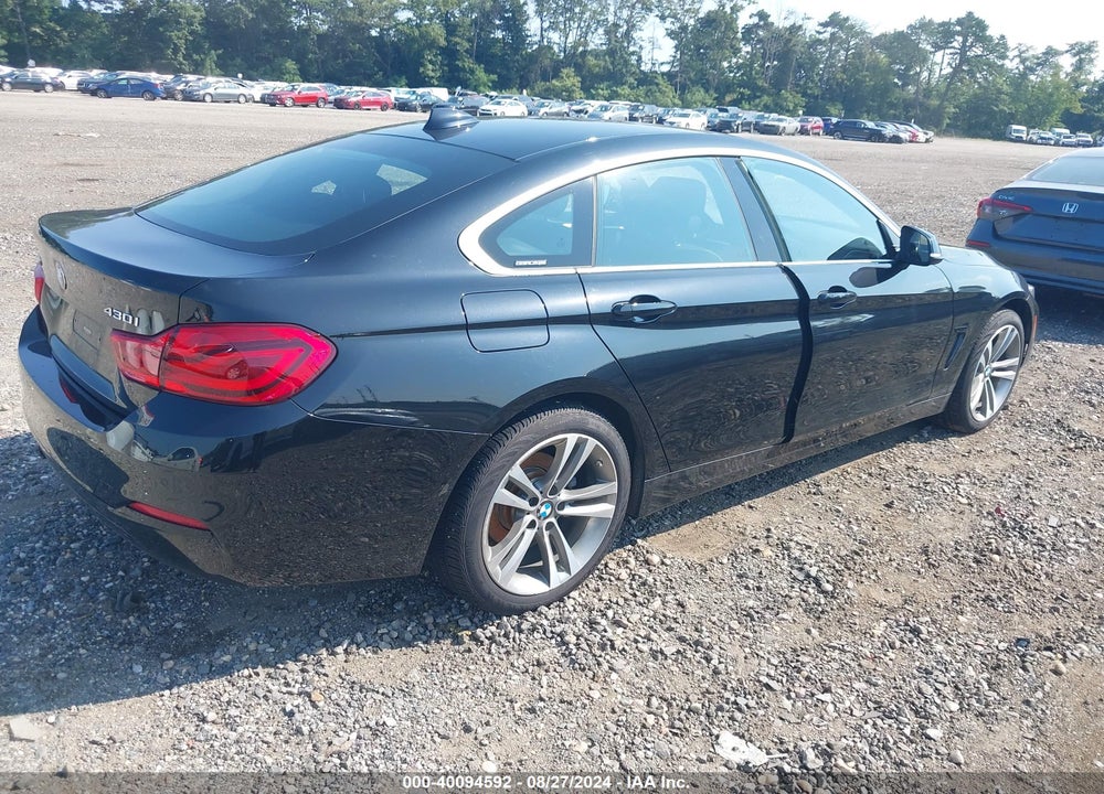 2019 BMW 4 SERIES 430I XDRIVE VIN: WBA4J3C54KBL08428