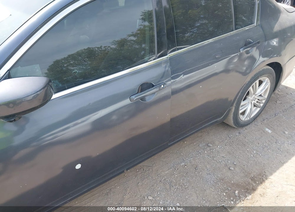 2011 INFINITI G25 JOURNEY VIN: JN1DV6AP4BM601802