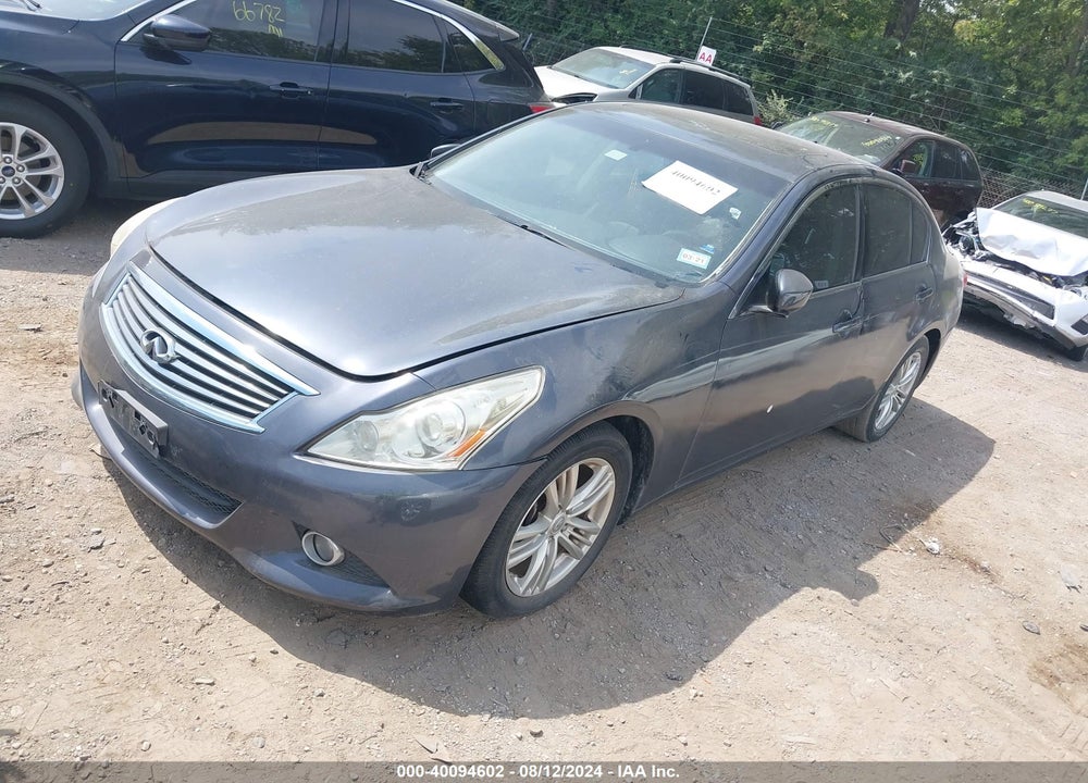 2011 INFINITI G25 JOURNEY VIN: JN1DV6AP4BM601802