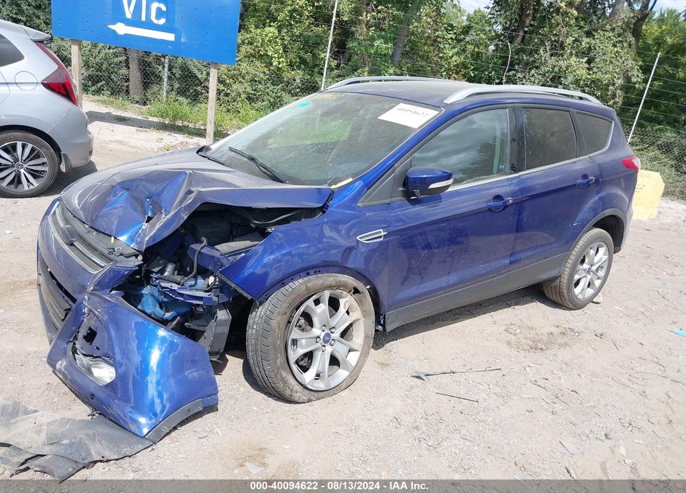 2015 FORD ESCAPE TITANIUM VIN: 1FMCU0J95FUA16285