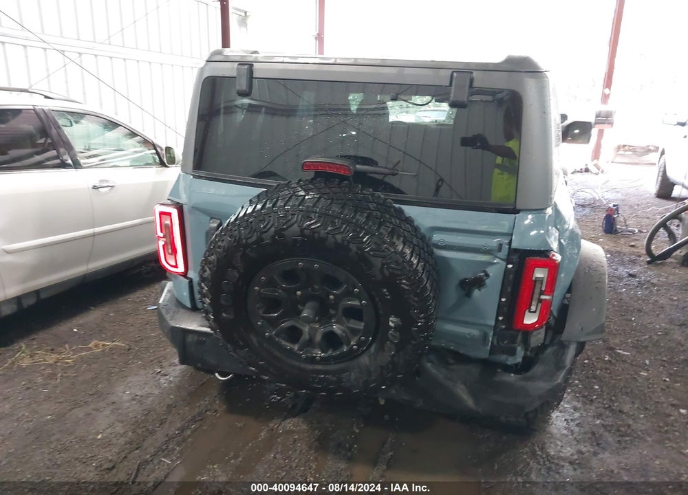 2022 FORD BRONCO VIN: 1FMEE5DP9NLB20781