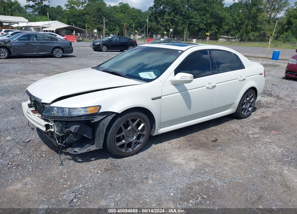 2007 ACURA TL TYPE S VIN: 19UUA76597A033627