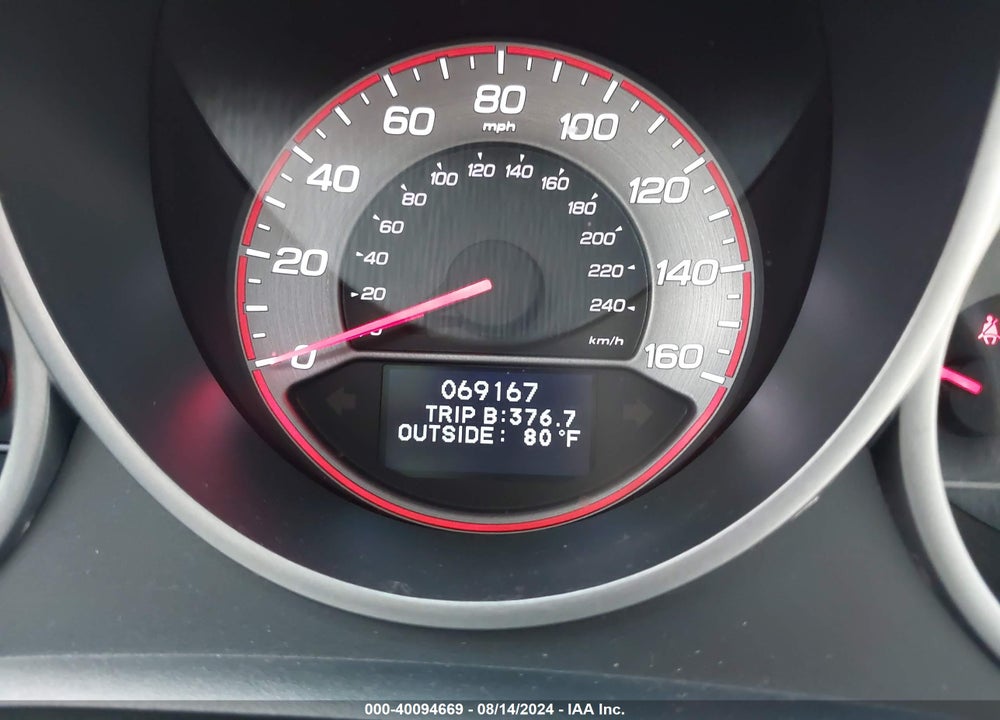 2007 ACURA TL TYPE S VIN: 19UUA76597A033627