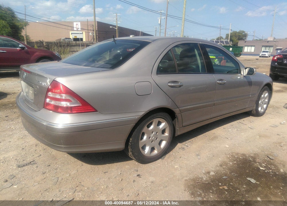 2006 MERCEDES-BENZ C 280 LUXURY 4MATIC VIN: WDBRF92HX6F808745