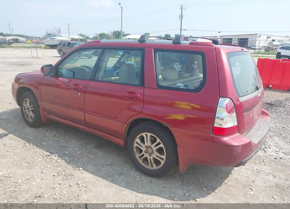 2006 SUBARU FORESTER 2.5XT LIMITED VIN: JF1SG696X6H715155