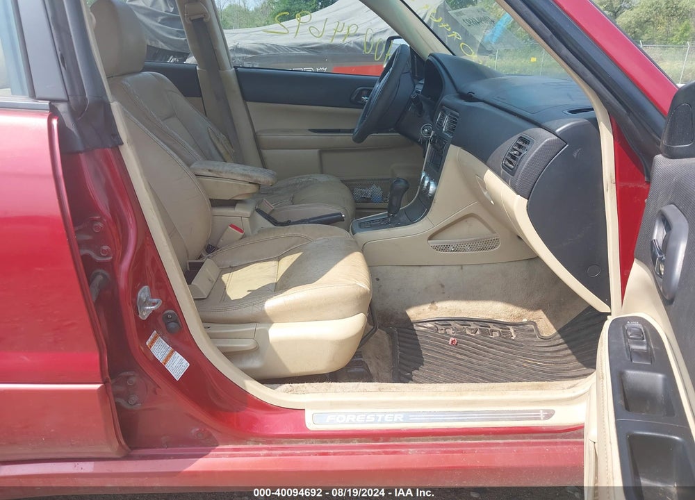 2006 SUBARU FORESTER 2.5XT LIMITED VIN: JF1SG696X6H715155